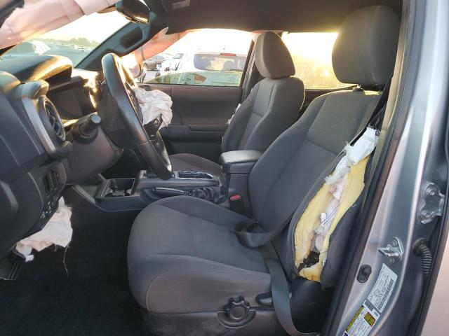 3TMBZ5DN5KM020701 - 2019 TOYOTA TACOMA DOUBLE CAB SILVER photo 7