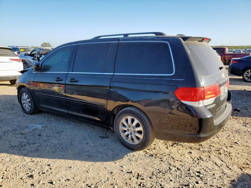 5FNRL3H78AB106569 - 2010 HONDA ODYSSEY EXL BLACK photo 2