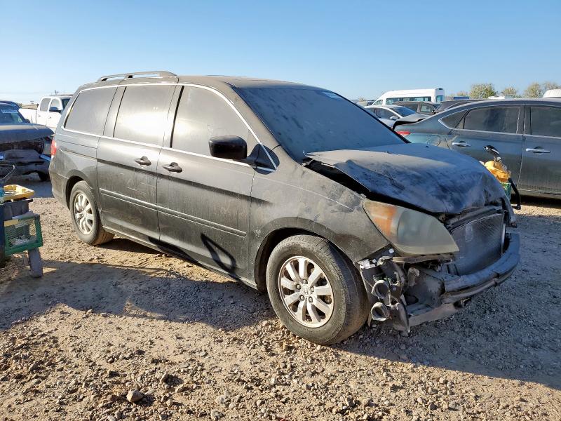 5FNRL3H78AB106569 - 2010 HONDA ODYSSEY EXL BLACK photo 4