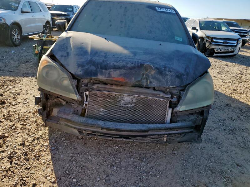 5FNRL3H78AB106569 - 2010 HONDA ODYSSEY EXL BLACK photo 5