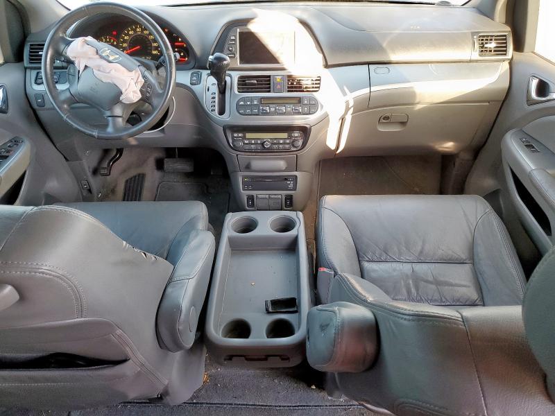 5FNRL3H78AB106569 - 2010 HONDA ODYSSEY EXL BLACK photo 8