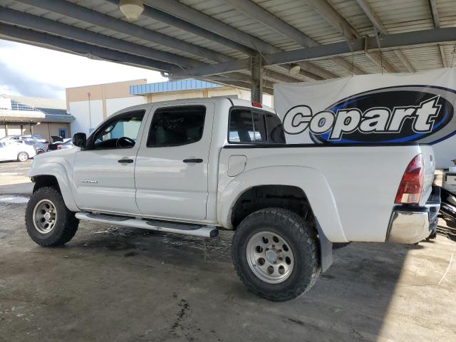 5TEJU62N25Z129496 - 2005 TOYOTA TACOMA DOUBLE CAB PRERUNNER WHITE photo 2