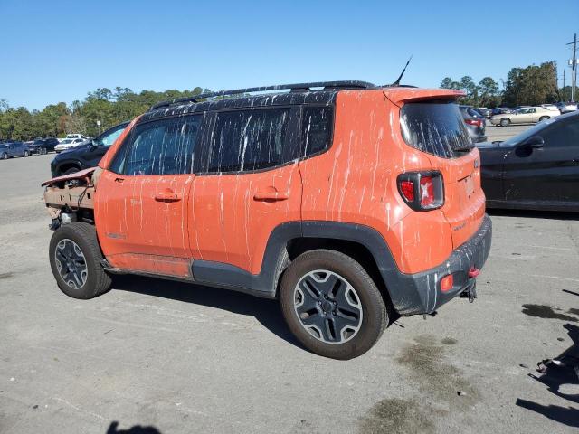 ZACCJBCT2GPE01436 - 2016 JEEP RENEGADE TRAILHAWK ORANGE photo 2