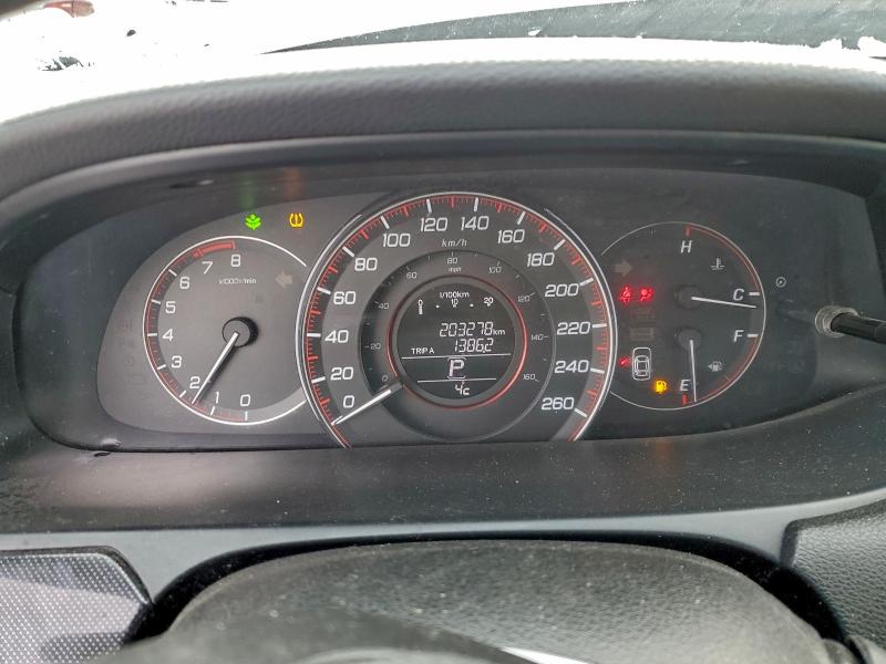 1HGCT1B84DA801741 - 2013 HONDA ACCORD EXL GRAY photo 9