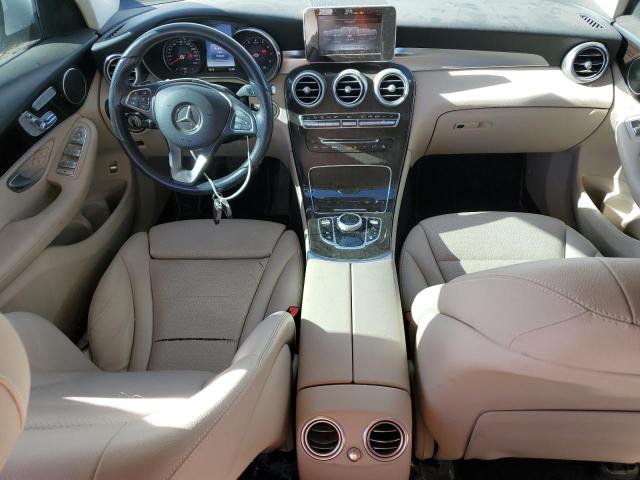 WDC0G4KB8HV010141 - 2017 MERCEDES-BENZ GLC 300 4MATIC WHITE photo 8