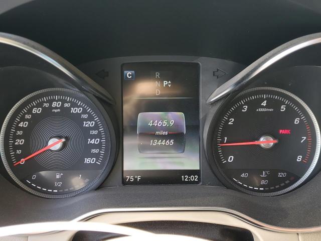 WDC0G4KB8HV010141 - 2017 MERCEDES-BENZ GLC 300 4MATIC WHITE photo 9