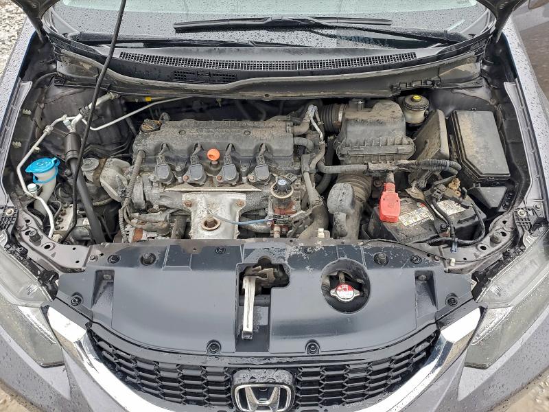 19XFB2F89EE019481 - 2014 HONDA CIVIC EX GRAY photo 11