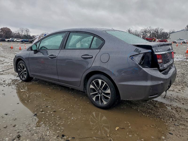 19XFB2F89EE019481 - 2014 HONDA CIVIC EX GRAY photo 2