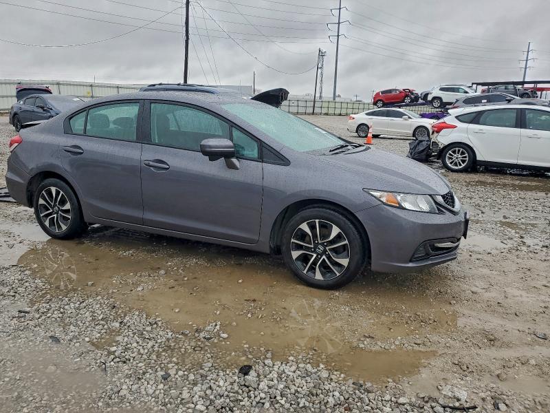 19XFB2F89EE019481 - 2014 HONDA CIVIC EX GRAY photo 4