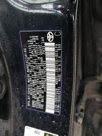 5YFEPRAE1LP026763 - 2020 TOYOTA COROLLA LE BLACK photo 12