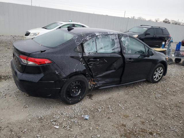 5YFEPRAE1LP026763 - 2020 TOYOTA COROLLA LE BLACK photo 3