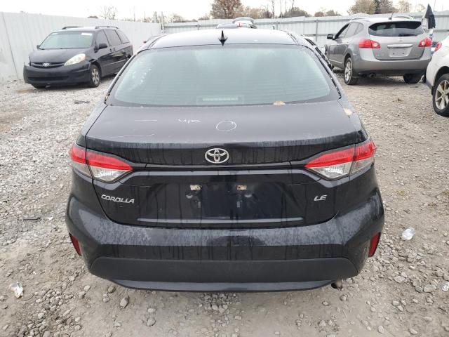 5YFEPRAE1LP026763 - 2020 TOYOTA COROLLA LE BLACK photo 6