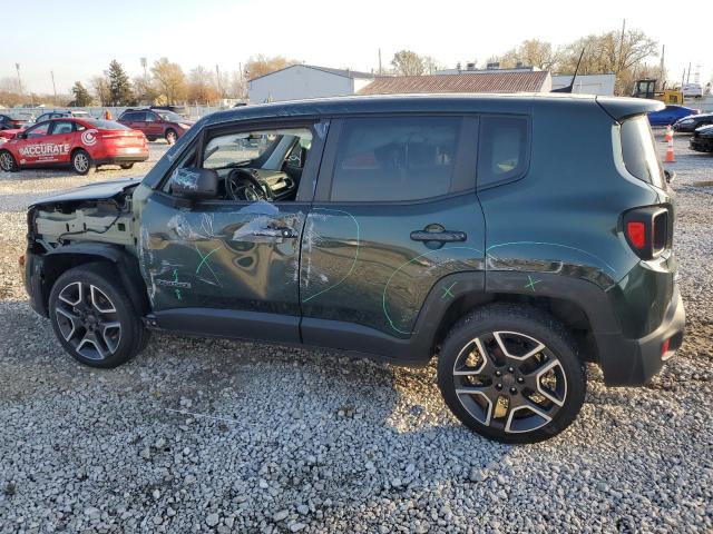 ZACNJDABXMPM54683 - 2021 JEEP RENEGADE SPORT GREEN photo 2