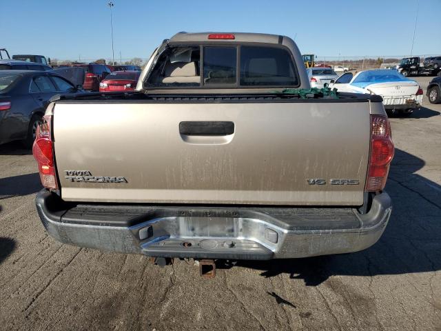 5TELU42N87Z438261 - 2007 TOYOTA TACOMA DOUBLE CAB 米色 照片 6