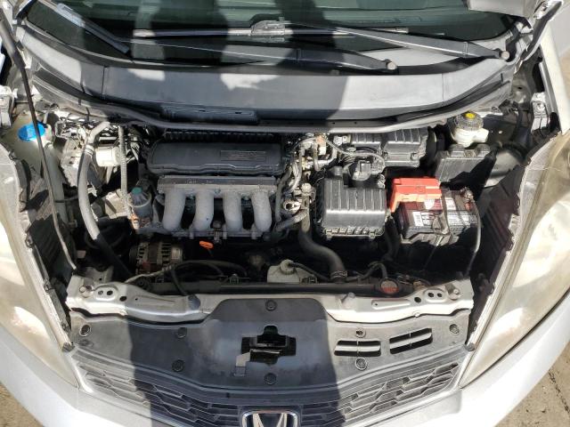 JHMGE8H5XCS005695 - 2012 HONDA FIT SPORT SILVER photo 11