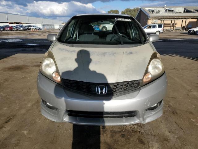 JHMGE8H5XCS005695 - 2012 HONDA FIT SPORT SILVER photo 5