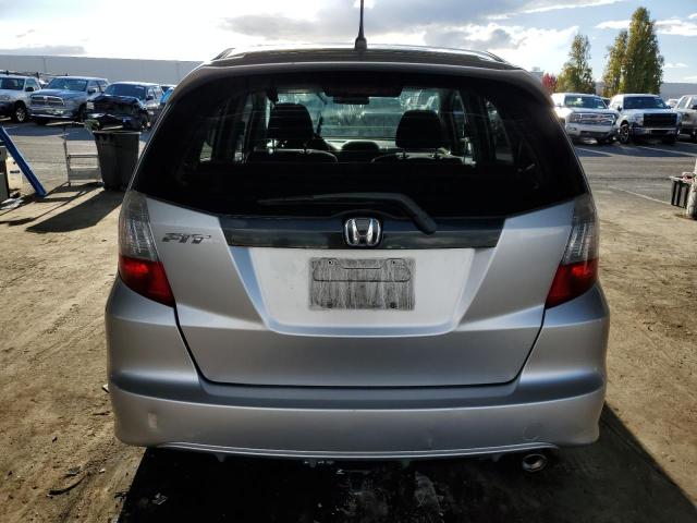 JHMGE8H5XCS005695 - 2012 HONDA FIT SPORT SILVER photo 6