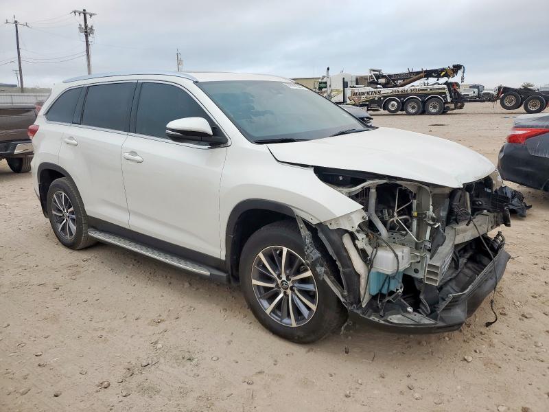 5TDKZRFH6KS552229 - 2019 TOYOTA HIGHLANDER SE Weiß Foto 4