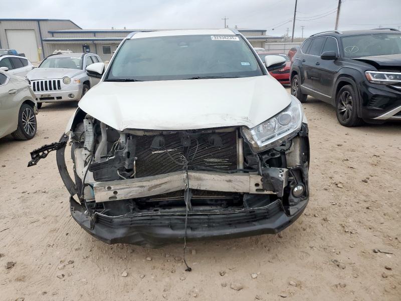 5TDKZRFH6KS552229 - 2019 TOYOTA HIGHLANDER SE Weiß Foto 5
