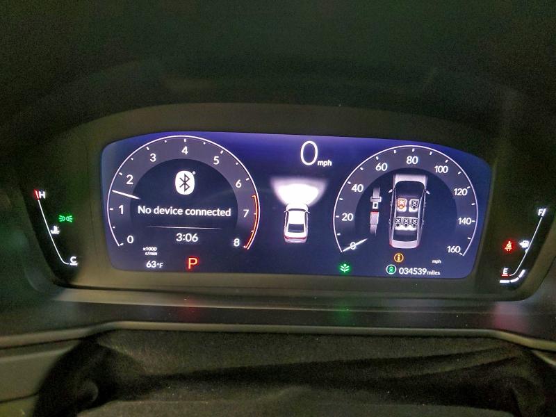 1HGCY1F39RA059702 - 2024 HONDA ACCORD EX 白色 照片 9