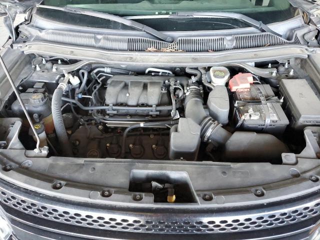 1FM5K8AR5FGB98761 - 2015 FORD EXPLORER POLICE INTERCEPTOR Серый фото 12