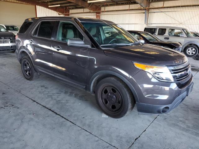 1FM5K8AR5FGB98761 - 2015 FORD EXPLORER POLICE INTERCEPTOR Серый фото 4