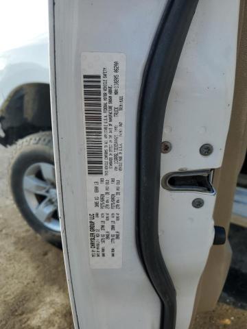 1C6RR6LT3DS544421 - 2013 RAM 1500 SLT WHITE photo 12