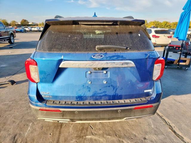 1FMSK7DH6LGB92995 - 2020 FORD EXPLORER XLT BLUE photo 6
