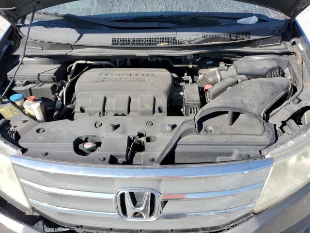 5FNRL5H63CB090870 - 2012 HONDA ODYSSEY EXL GRAY photo 12