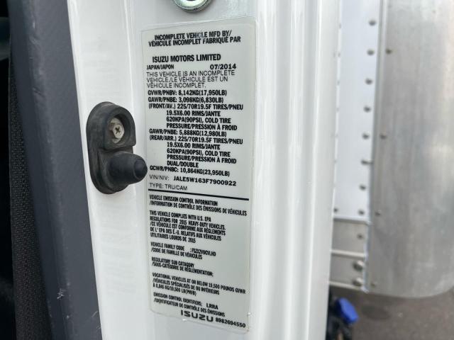 JALE5W163F7900922 - 2015 ISUZU NQR Ақ фото 10