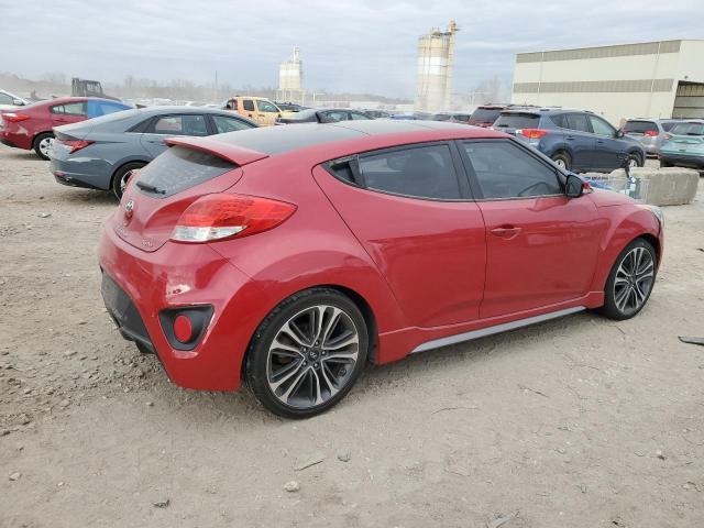 KMHTC6AE3GU278858 - 2016 HYUNDAI VELOSTER TURBO RED photo 3