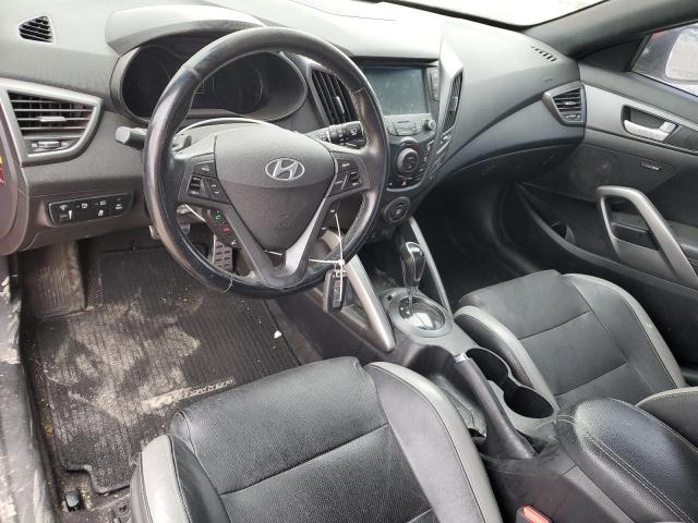 KMHTC6AE3GU278858 - 2016 HYUNDAI VELOSTER TURBO RED photo 8