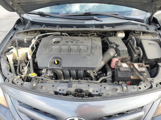 2T1BU4EE4CC897133 - 2012 TOYOTA COROLLA BASE Графитовый фото 11