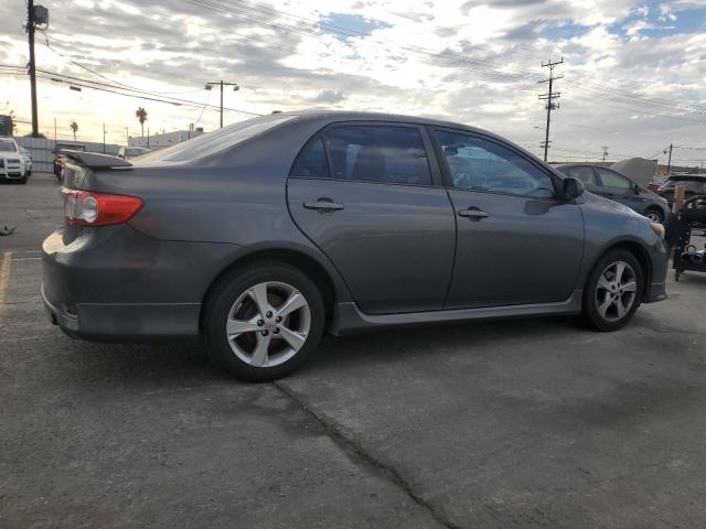 2T1BU4EE4CC897133 - 2012 TOYOTA COROLLA BASE Графитовый фото 3