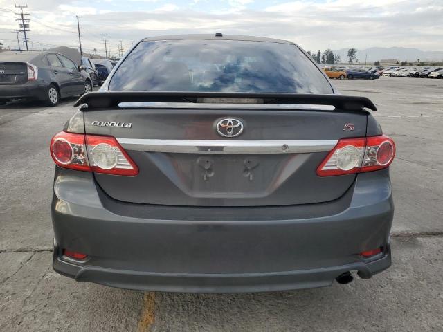 2T1BU4EE4CC897133 - 2012 TOYOTA COROLLA BASE Графитовый фото 6
