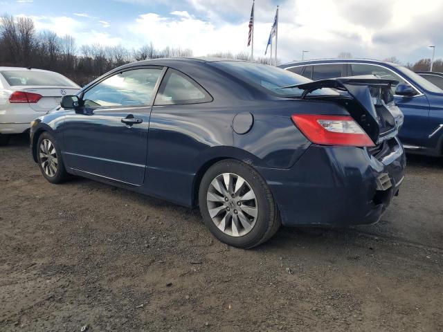 2HGFG12809H539341 - 2009 HONDA CIVIC EX BLUE photo 2