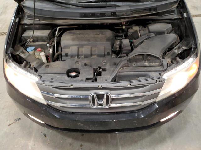 5FNRL5H69BB069083 - 2011 HONDA ODYSSEY EXL BLACK photo 12
