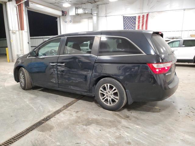 5FNRL5H69BB069083 - 2011 HONDA ODYSSEY EXL BLACK photo 2