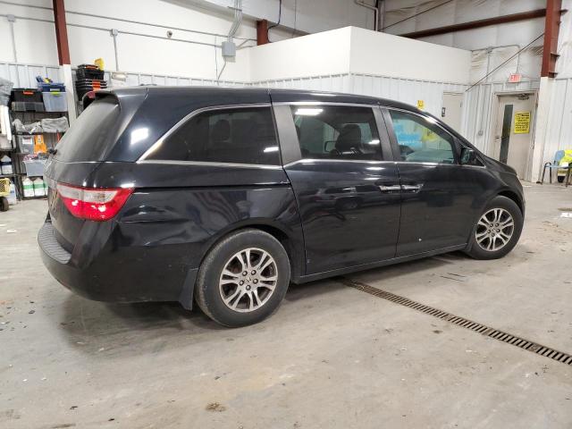 5FNRL5H69BB069083 - 2011 HONDA ODYSSEY EXL BLACK photo 3