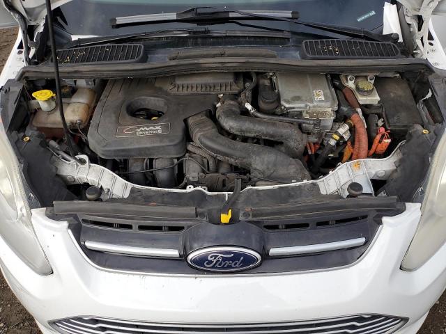 1FADP5CU9FL108154 - 2015 FORD C-MAX PREMIUM SEL WHITE photo 12