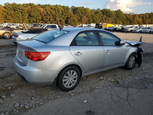 KNAFU4A28B5391634 - 2011 KIA FORTE EX SILVER photo 3
