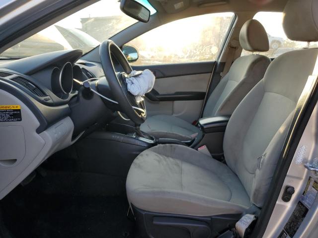KNAFU4A28B5391634 - 2011 KIA FORTE EX SILVER photo 7