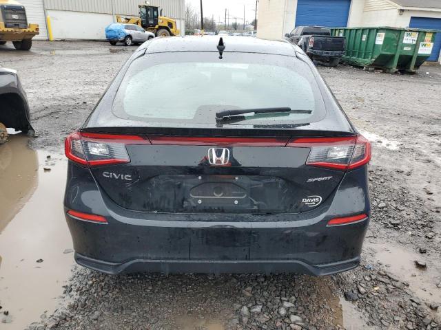 19XFL2H82RE035666 - 2024 HONDA CIVIC SPORT BLACK photo 6