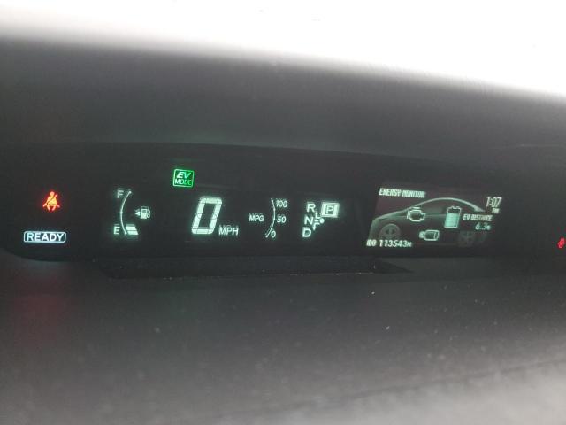 JTDKN3DP9D3032873 - 2013 TOYOTA PRIUS PLUG TURQUOISE photo 9