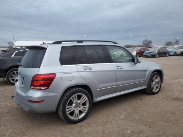 WDCGG8JB8DF974413 - 2013 MERCEDES-BENZ GLK 350 4MATIC SILVER photo 3