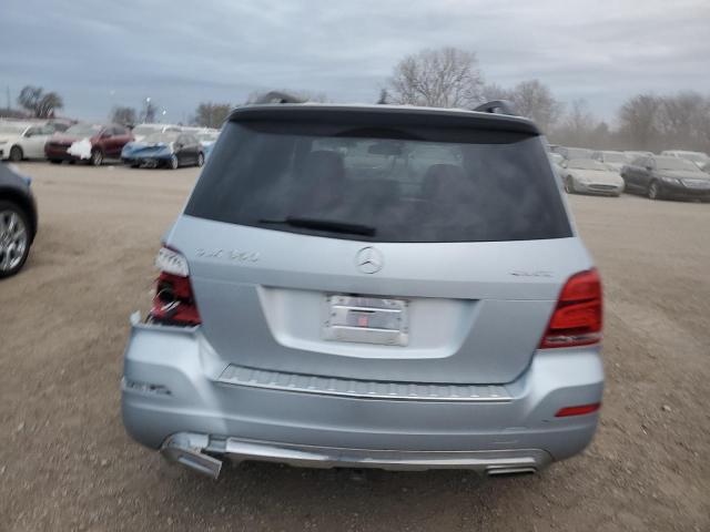 WDCGG8JB8DF974413 - 2013 MERCEDES-BENZ GLK 350 4MATIC SILVER photo 6