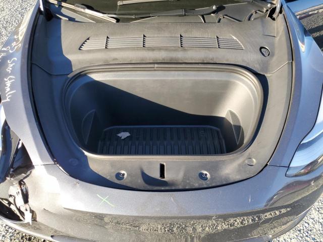 7SAYGDEE8PA056192 - 2023 TESLA MODEL Y Темно-сірий фото 12