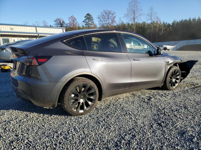 7SAYGDEE8PA056192 - 2023 TESLA MODEL Y Темно-сірий фото 3