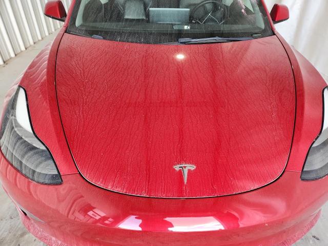 5YJ3E1EA5NF368639 - 2022 TESLA MODEL 3 RED photo 11