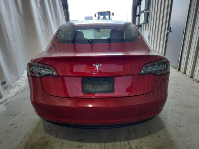 5YJ3E1EA5NF368639 - 2022 TESLA MODEL 3 RED photo 6